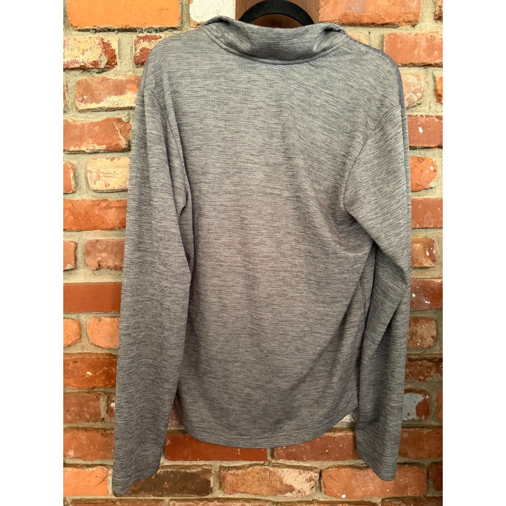 Nike Dri-FIT Mens Grey Heathered LCA Eagles Quarter Zip Pullover Size M - Picture 7 of 8